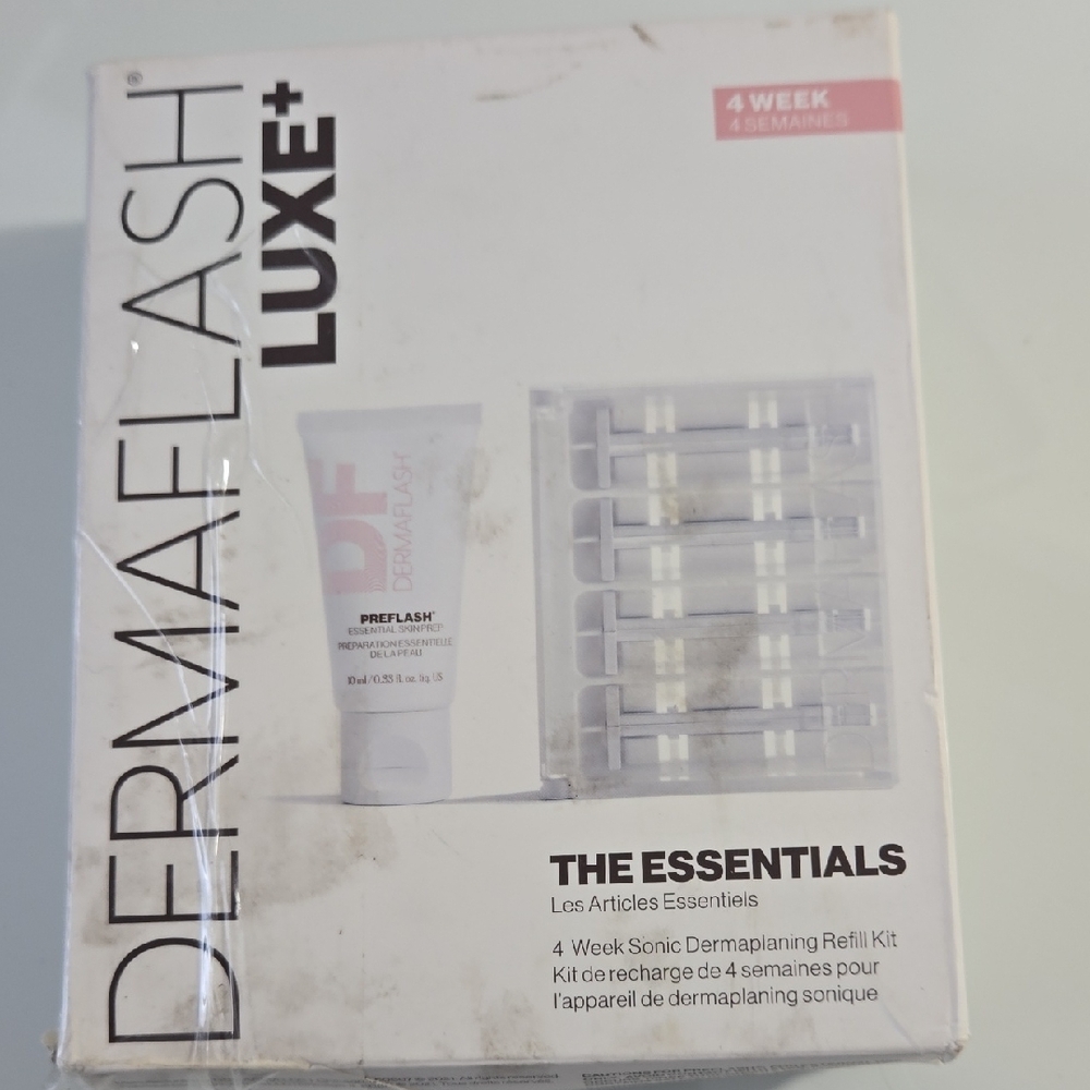Luxe+ Sonic Dermaplaning Refill Kit - White